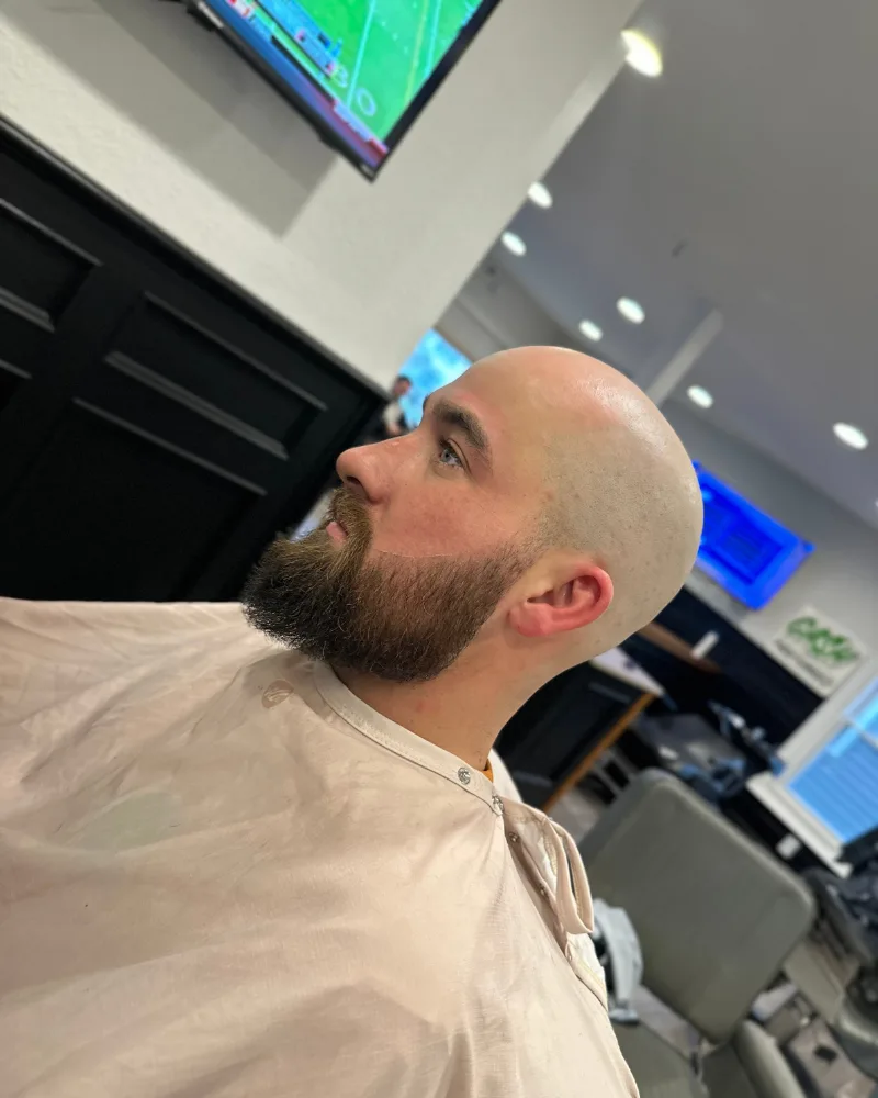 Beard grooming and sculpting by Matty Mags at Realign Grooming